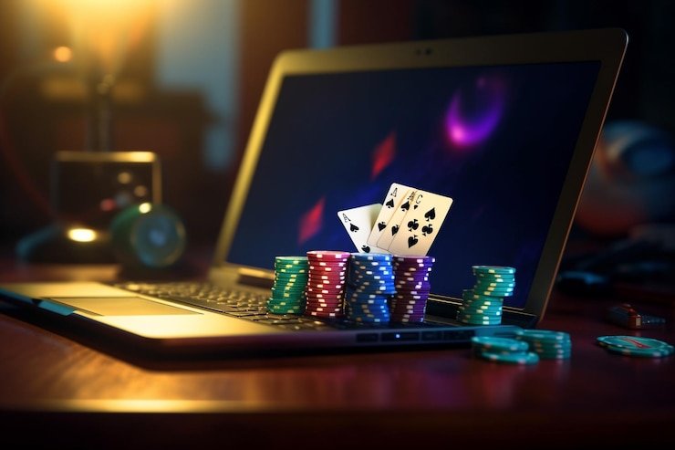 Antarmuka permainan Andar Bahar di platform miniclip